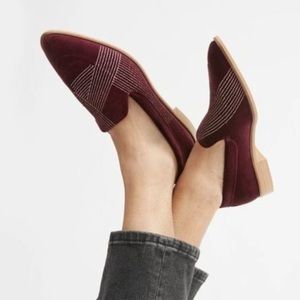 Everlane The Velvet Modern Loafers Burgundy 5 Limited Edition
